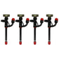 4X Fuel Injector RE38087 RE36939 Fits John Deere 310C 3029D 4039D 4045D 6059D