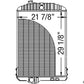 New Radiator Fits John Deere 4050 4055 4250 4255 4450 4455 1406-6313
