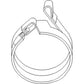 AR58605 PTO Brake Band Fits John Deere 401B 302 401D 1830 1850N 2120 RE44253