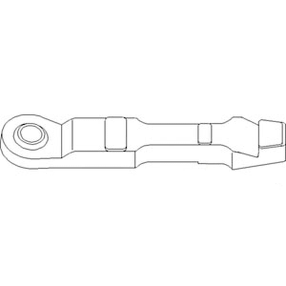 RE46707 Draft Link End Hitch with Ball Fits John Deere Fits JD Tractor 7210 7400