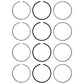 Four Sets of Piston Rings Fits John Deere Models RE507852 RE507852-A RE66820