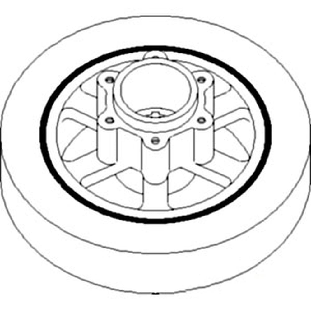 RE500917 Torsional Dampener Fits John Deere Tractor 9976 6610 7200 370C 644G 560