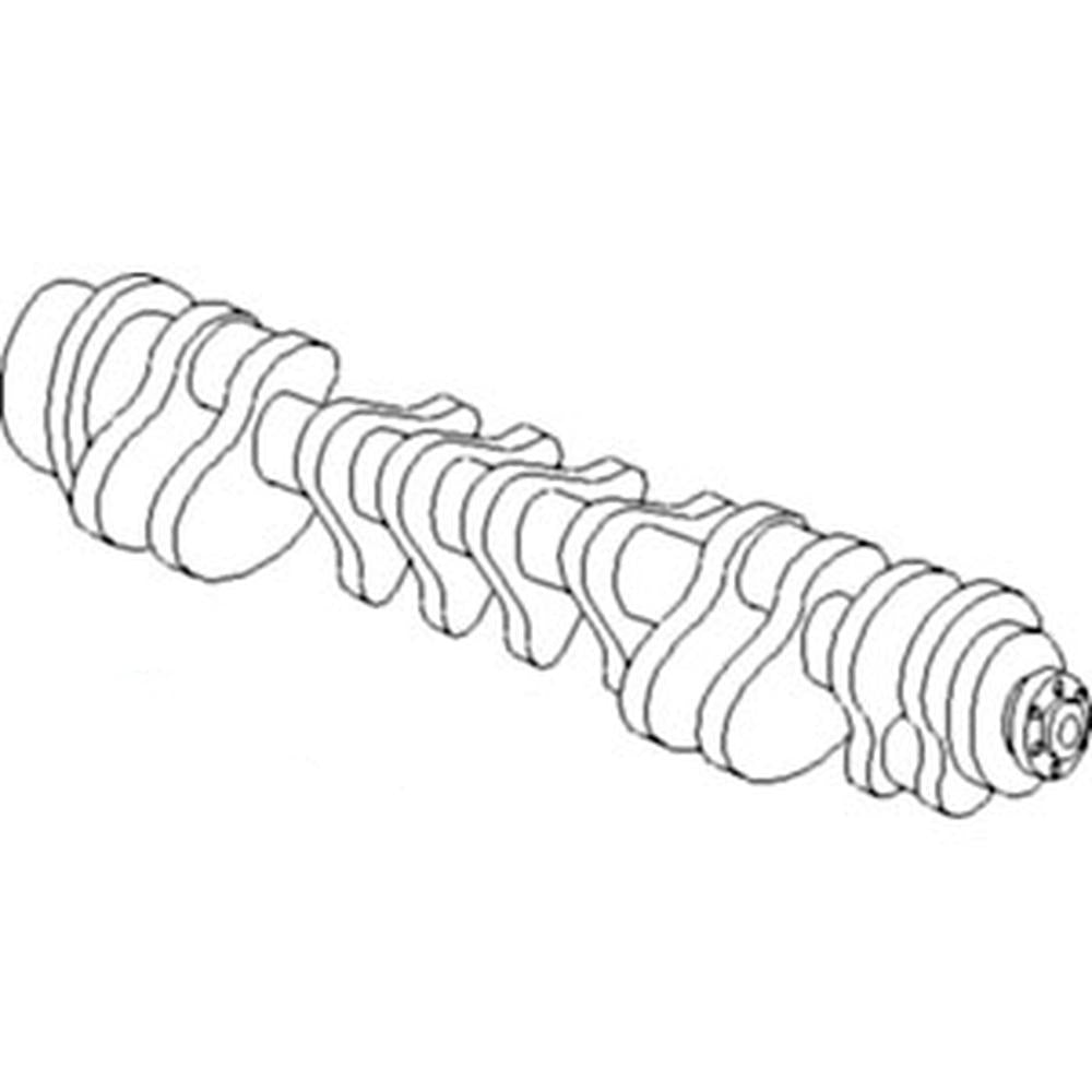 RE50618 Crankshaft Fits John Deere 4045 Power Tech RE504638 R113596