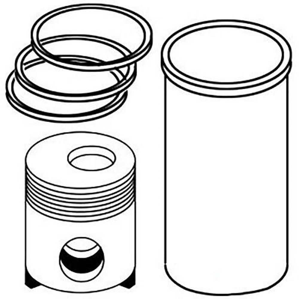 RE508156 Low Compression Piston Kit Fits John Deere 8400 8410 8420 9100 9120 250