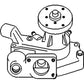 RE51892 Water Pump Fits John Deere 5200 5300 5400 5400N Tractors