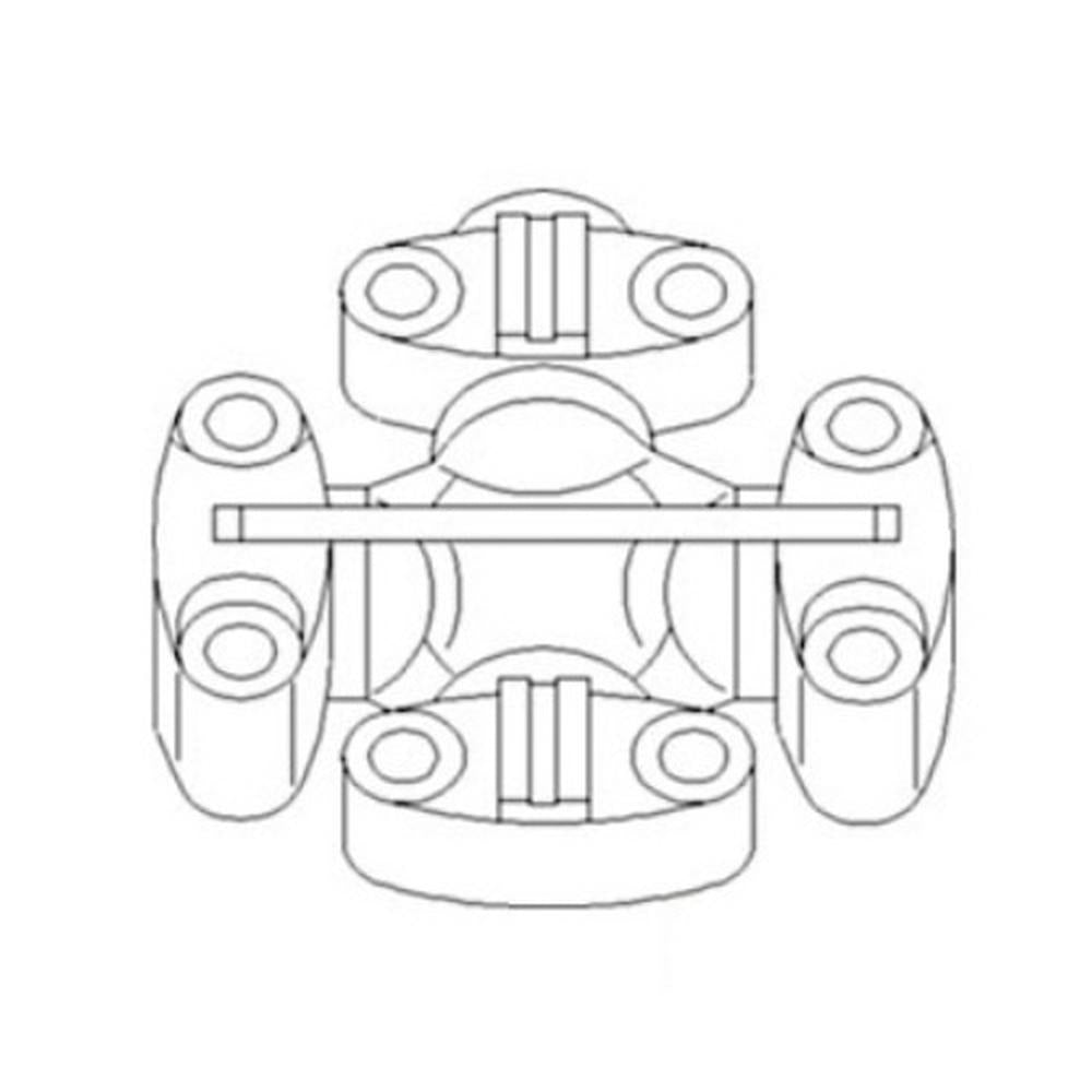 Cross and Bearing Assembly Fits John Deere 7720 7400 7700 7710 7800 7810 7200