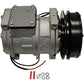 Compressor with Clutch Fits Universal Products Replaces 447100-3838