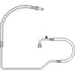 RE57341 Compressor to Condenser Line Fits John Deere Tractor 4050 4250 4255 4055
