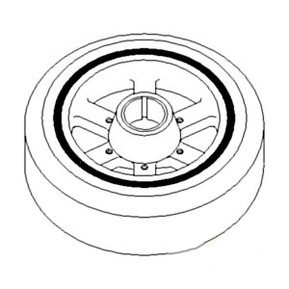 RE57603 New Torsional Damper Fits John Deere 6610 6650 8100 8120 8200 8220 8300 +