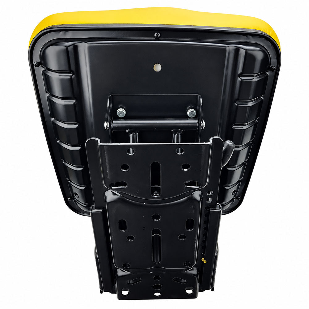 RE62227 Yellow Seat Assembly w Suspension Fits John Deere Tractor(s)