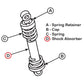 Seat Shock Absorber Fits John Deere 4020 4630 4230 3020 4050 4430 4440 4240
