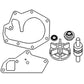 Water Pump Kit Fits John Deere RE62659 2855N 2755 2750 (W/ AC) 2555 2550 2355