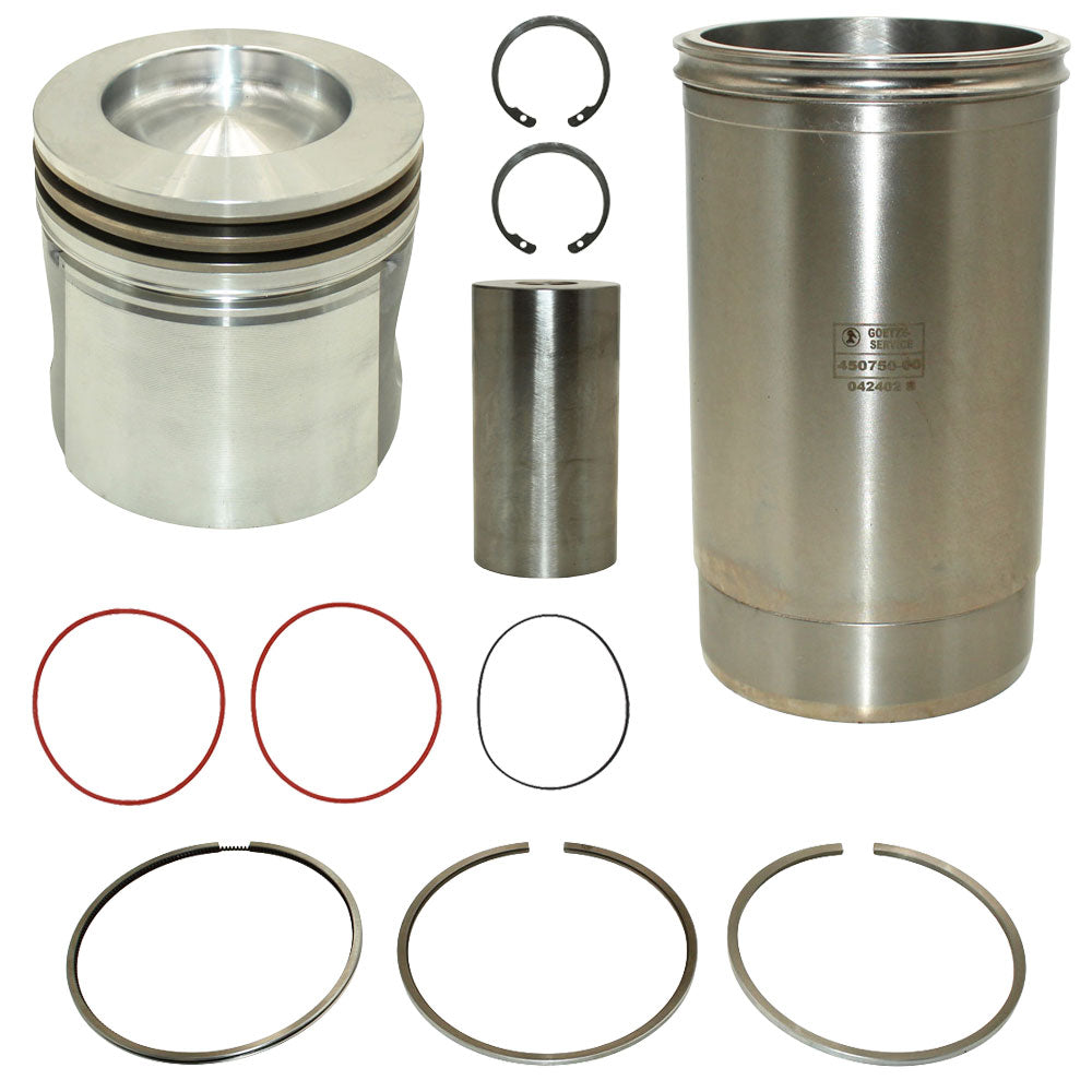 RE64509 High Compression Piston Liner Kit Fits John Deere 9510 7710 7810