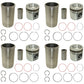 Qty 4: Piston Liner Kit Fits John Deere Replaces RE64509