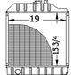 RE70673 Radiator Fits John Deere 5320 5210 5310 5220 5310N
