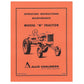 REP031 Operators Manual Reprint: AC B Fits Allis Chalmers