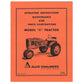 REP032 Operators Manual - Fits Allis Chalmers Model "C" Tractor