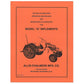 REP093 Setup, Maintenance & Repair Manual: AC G Implements Fits Allis Chalmers