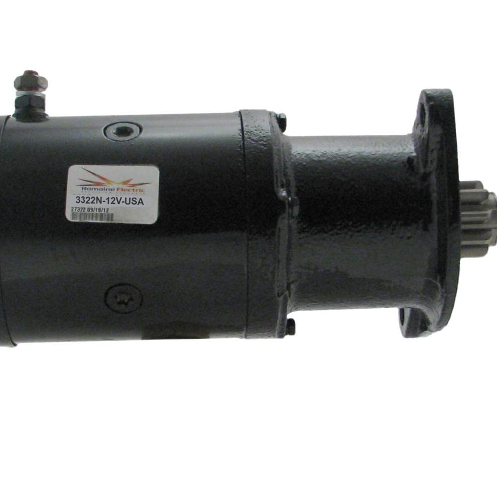 Starter — STR 6V 9TH CW JEEP Fits Willys Replaces ROM3322N-12V-USA