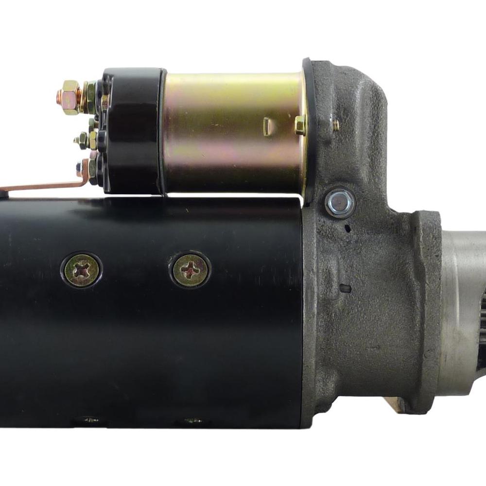 Starter — 27MT 12V 10T CW DRY Fits Huber Replaces ROM4000N-USA