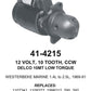 Starter — DELCO 10MT-HT 12V 10T CCW Fits Westerbeke Replaces ROM4215N-USA