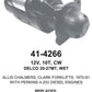 Starter — 20MT 12V 10T CW WET Fits Clark Replaces 2385787