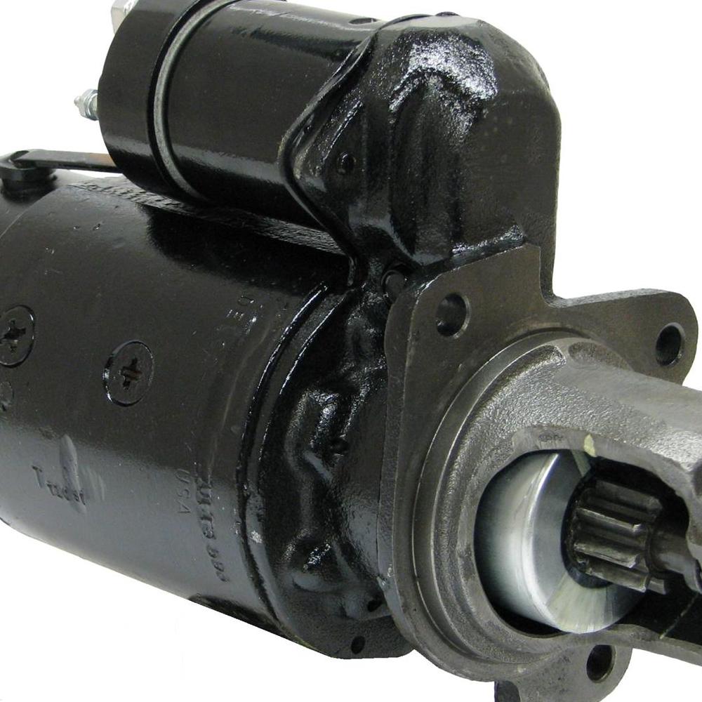Starter — 25MT 12V 9T CW WET Fits Case Replaces ROM4286N-USA