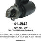 Starter — 10MT-HT 12V 10T Fits Terex Replaces ROM4946N-USA