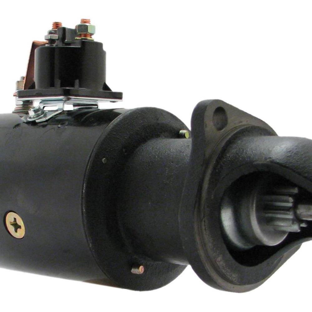 Starter — PREST STR W/SOL 12V 9T CW Fits Clark Replaces ROM5130N-USA