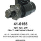 Starter — 10MT-HT 12V 12T Fits International Replaces ROM6155N-USA
