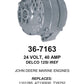 Alternator — 12SI 24V 40A SE W/R TERM Fits Frontier Replaces ROM7163N-USA