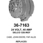 Alternator — 12SI 24V 40A SE W/R TERM Fits Case IH Replaces ROM7163N-USA