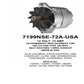 Alternator — " 10SI 12V 72A ""R"" TERM" Fits Chevrolet Replaces ROM7199N-USA