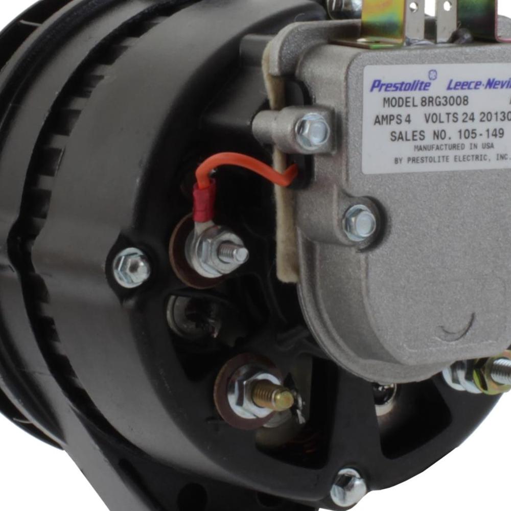 Alternator — MOT IREF 24V 40A 8HC Fits John Deere