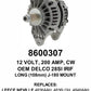 Alternator — 28SI 12V 200A J180 Fits Freightliner Replaces ROM8745N-USA