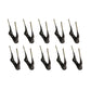 Set of Ten Rubber Mounted Twin Rake Teeth Fits Edcor RTIDTM/D RTIHDT-M/D
