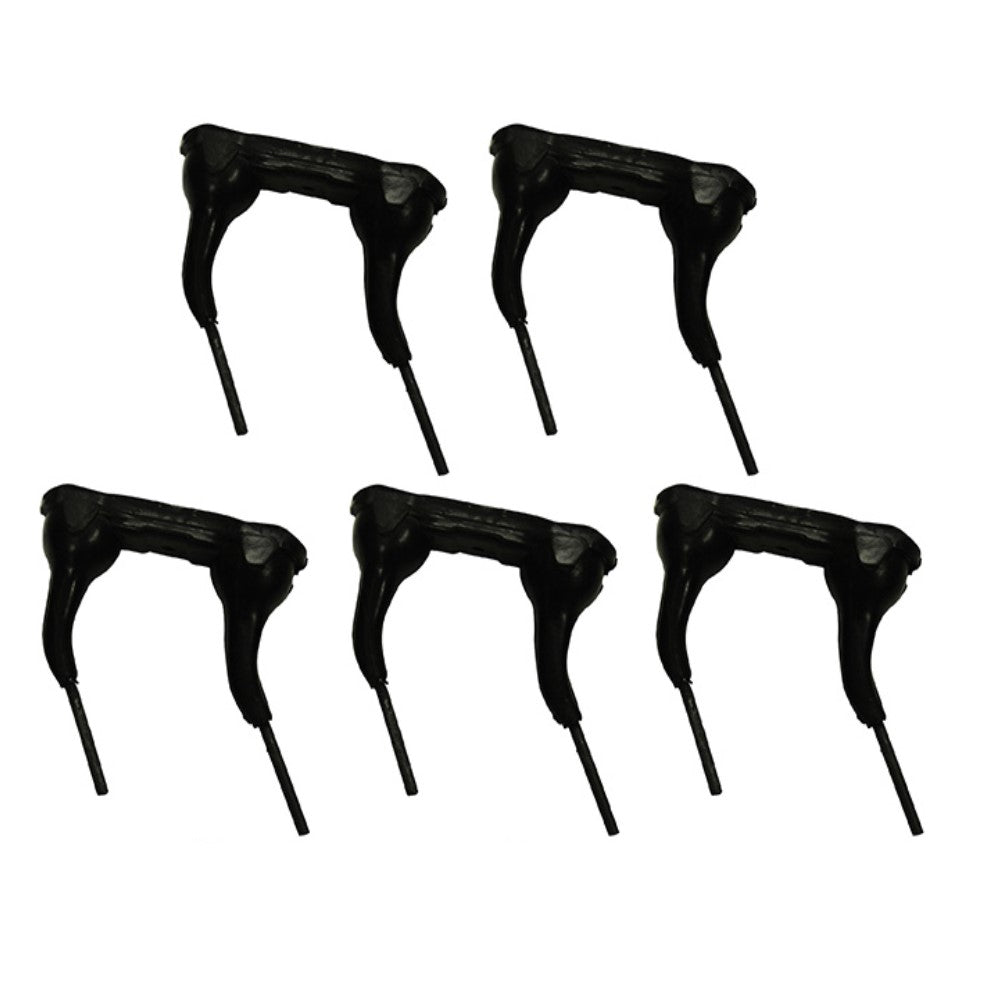 5 pack Rubber mount hay rake teeth to fit Dart and New Idea