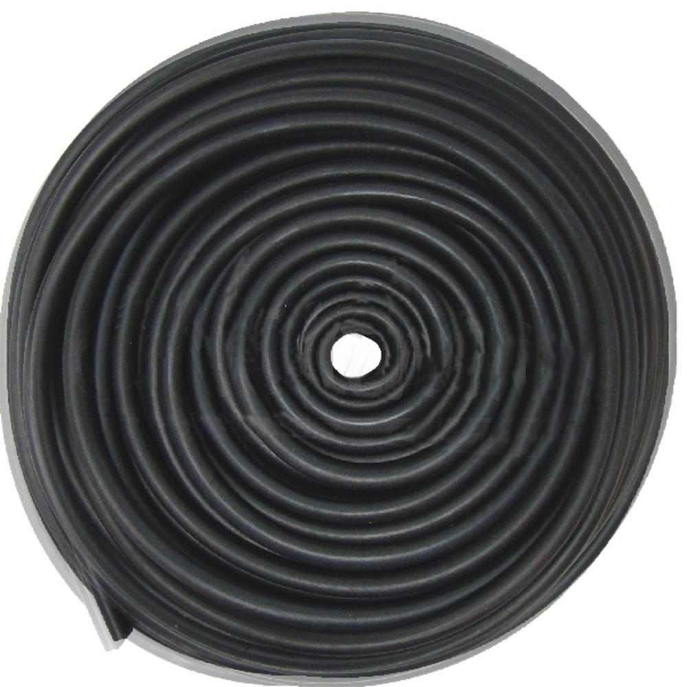RW0041 Black Rubber Overflow Tubing -  5/16 Inch x 100 Ft