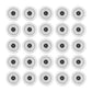 RWH230280 LH Hay Rake Wheels (25) Pack Fits H&S Hi-Capacity 5100 Bi-Fold Rakes