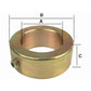 S.104 Shaft Locking Collar, ID: 2'', OD: 3'', Height: 1 1/8''.