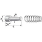 S.11158 PTO Yoke Pin - Pin Ø:14mm (Agripak 2 pcs.)