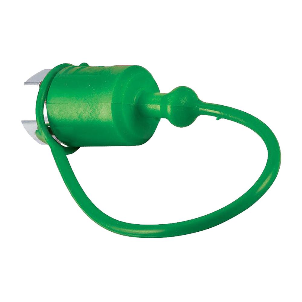 S.112766 Dust Cap 1/2''  Green Fits Male Coupling TF12V Fits Faster S.p.A