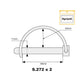 S.11882 Shaft Locking Pin, Pin Ø11mm x 89mm (2 pcs. Agripak)