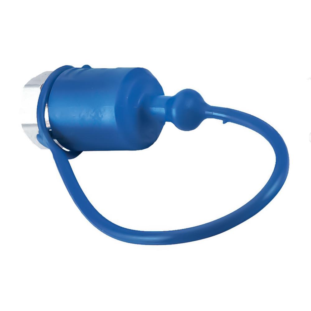 S.119910 Dust Cap 1/2''  Blue Fits Male Coupling TF12 (2 pcs. Agripak)