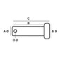 S.1468 Imperial Clevis Pin Ã3/8'' x 1 3/32'' Fits Ford/New Holland