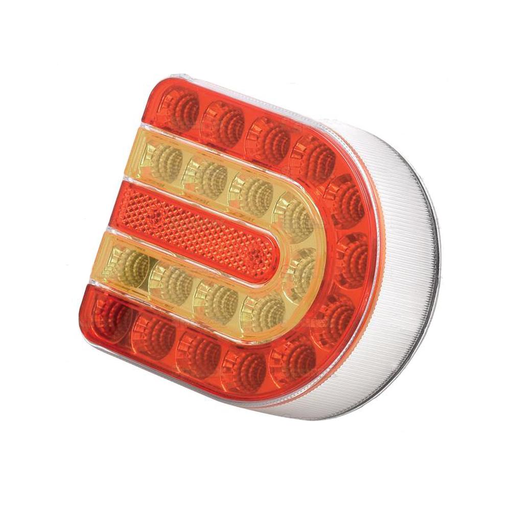 S.153700 Connix LED Magnetic Light Replacement - 12 LED Red/Amber LH