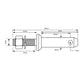 S.197 Lower Link Implement Mounting Pin (Fits CAT. 2)