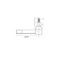 S.20353 Tie Rod, Length: 70mm - Fits Long Tractor TX17140