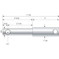 S.210 Lower Link Weld On Implement Mounting Pin (Fits CAT. 1/2)