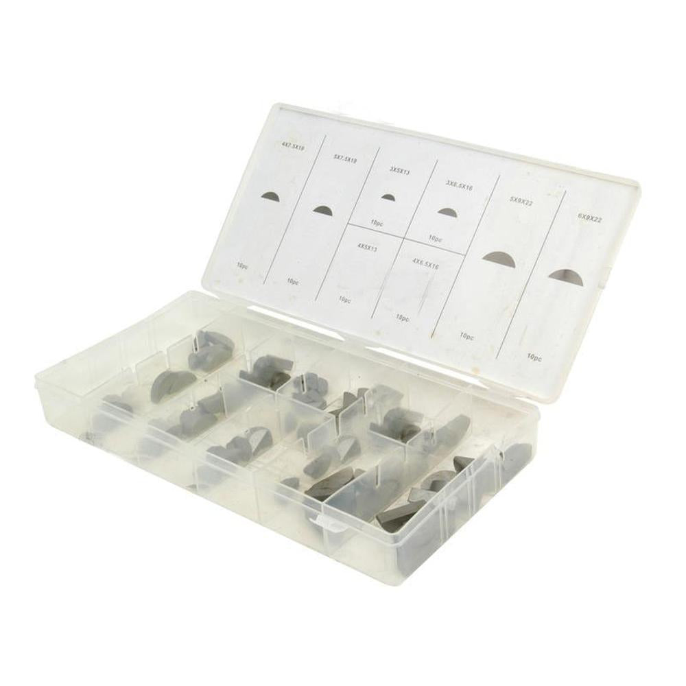 S.29903 Woodruff Keys - Assorted (80 pcs. Handipak) Din 6888